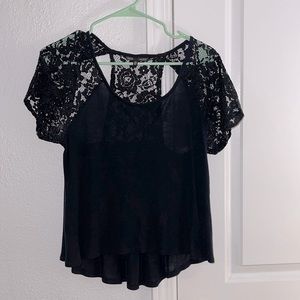 Victoria’s Secret Hi-Low Lace Blouse